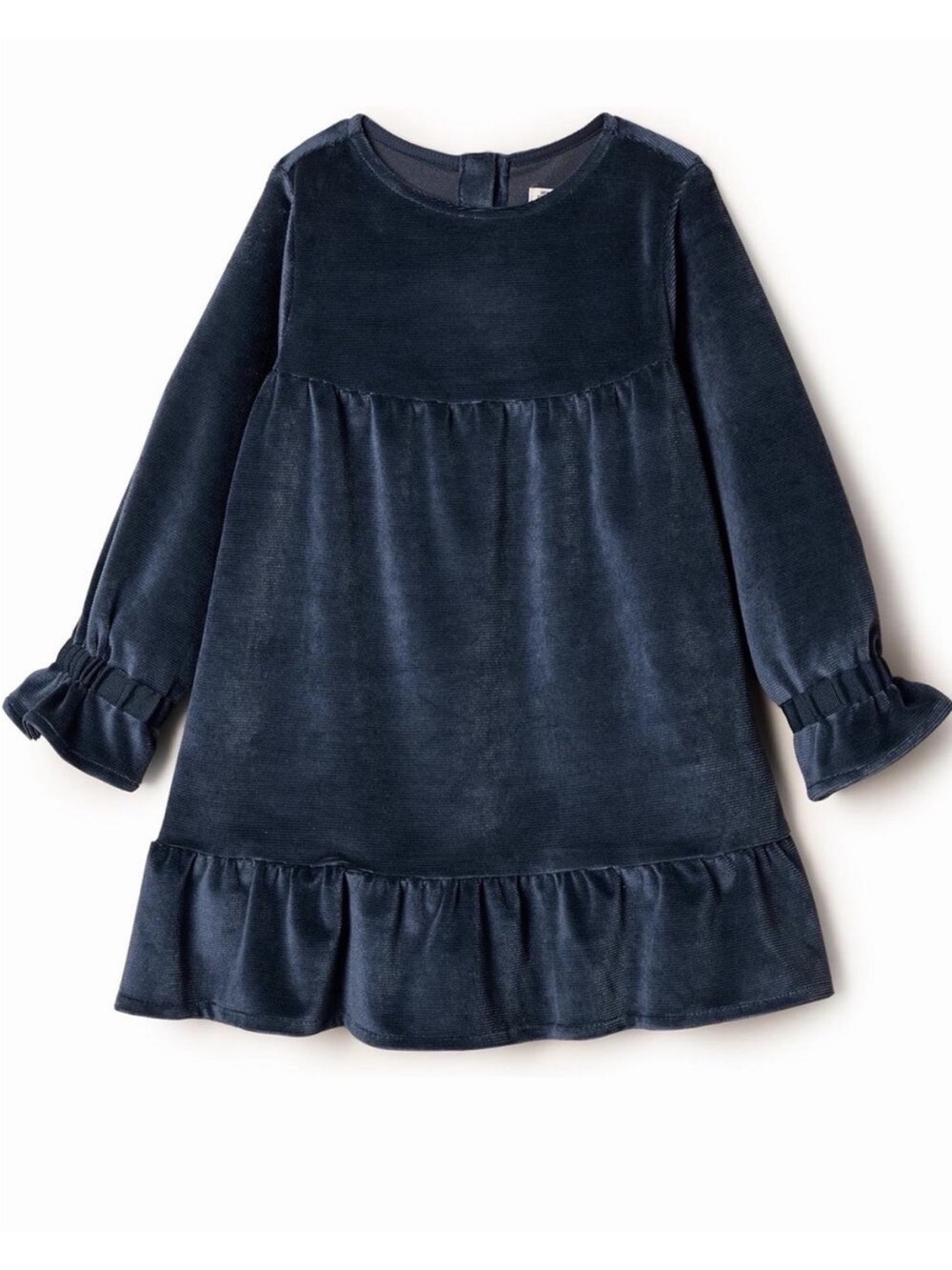 NWT Amazon Essentials x Sofia Grainge Navy Corduroy Dress